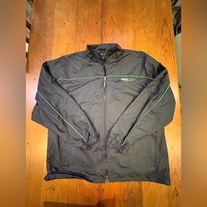 Tropicana Casino & Resort Atlantic City Windbreaker Golf Jacket Men Full ZIP 3XL